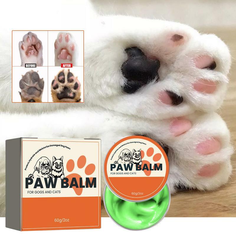 Dog Paw Cream Dog Paw Protector Effective Organic Lick Safe Moisturizing Dog Nose And Paw Balm Restores Dry Cracked & Damaged