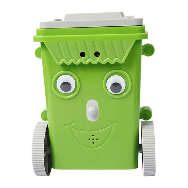 Vacuum Cleaner Toy Learning Activities Puzzle Curbside Vehicle Garbage Bin Model for Party Favors Holiday New Year Birthday Gift