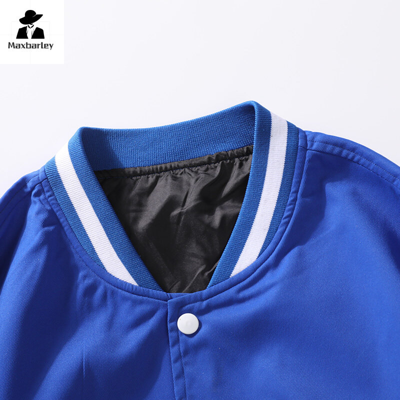 Wiosenny i jesienny nowy Baseball garnitur kurtka męska płaszcz modny luźny casualowa kurtka damski Harajuku Hip-hopowy odzież uliczna