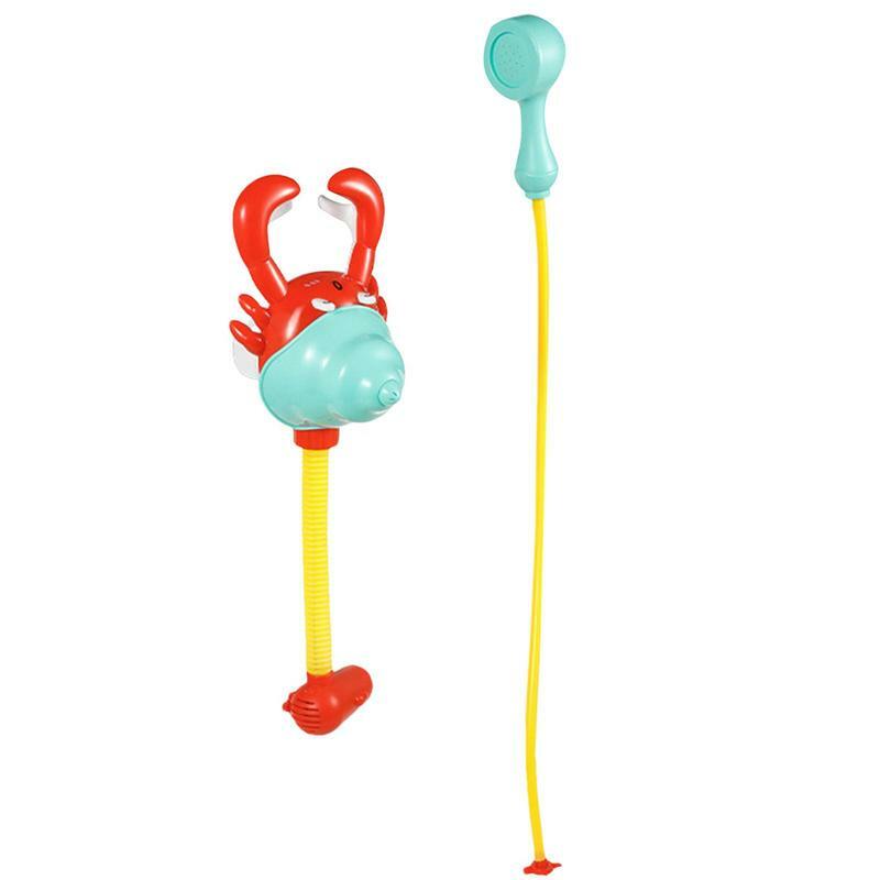 샤워 물 스프레이 모드가 있는 아기 목욕 장난감, 여름 욕조 장난감, 유아용 스프링클러 놀이, 물 선물 장난감
