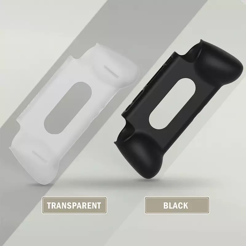 Estuche de transporte de consola de juegos portátil para Retroid Pocket 4/4 Pro, agarre transparente negro y Bolsa, consola de videojuegos Retro