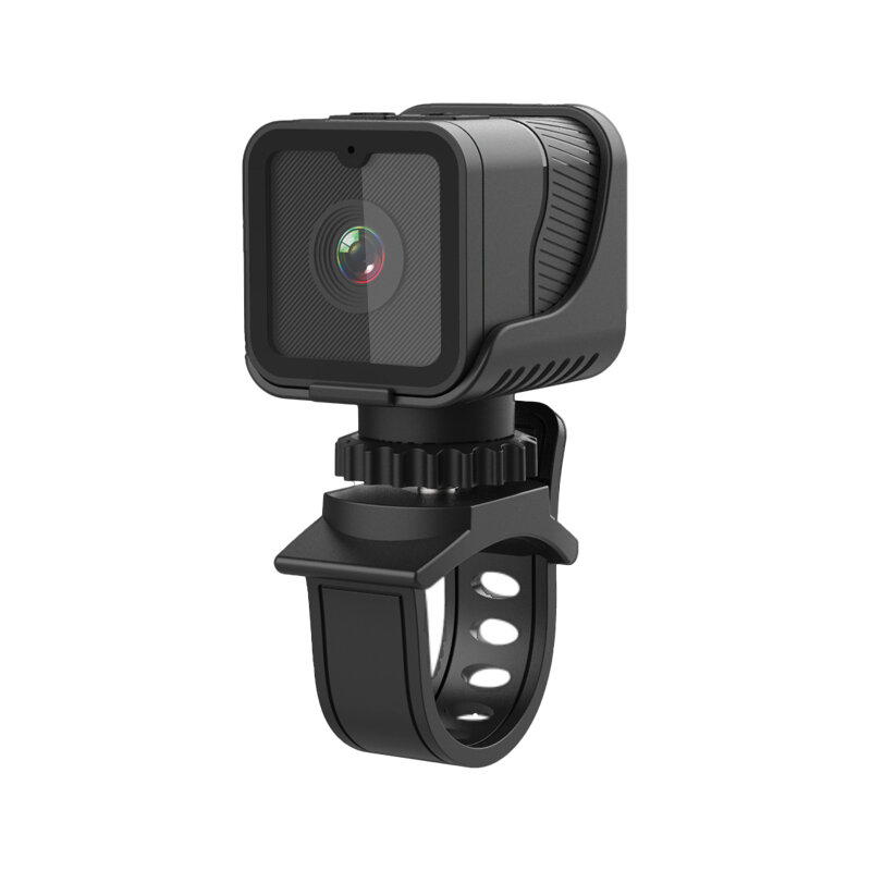 Mini câmera esportiva portátil de alta definição, com hotspot, wi-fi, câmera à prova d'água, motocicleta e bicicleta, gravador de condução, 1080p