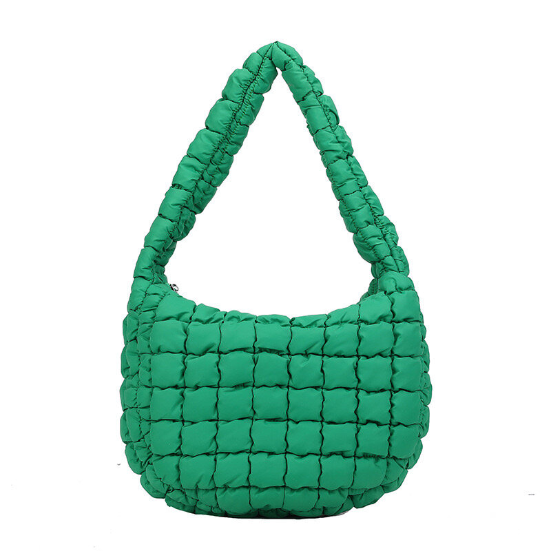 Lux-Bolso de mano suave y acogedor para mujer, bolsa de gran capacidad con diseño de nube, a la moda estilo Chic, novedad de otoño