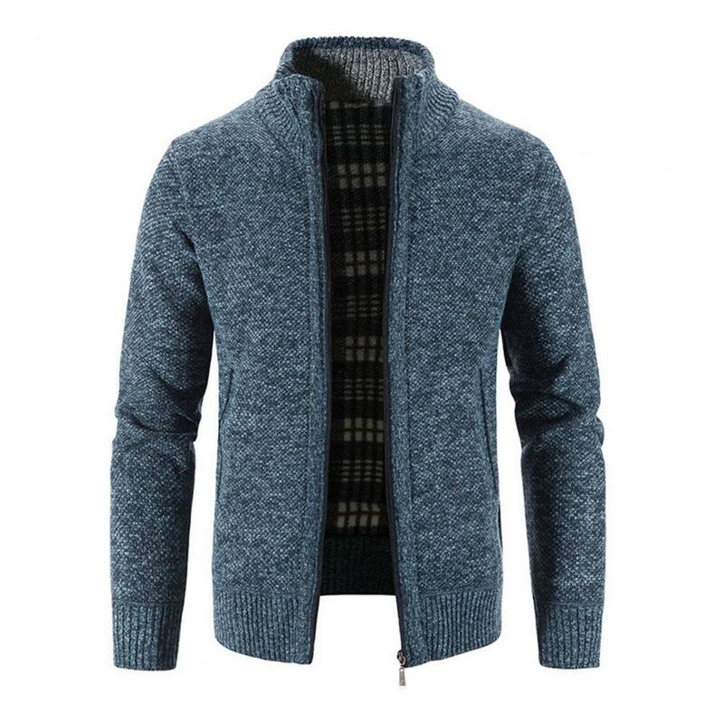 Новинка 2023, модный мужской вязаный свитер, кардиган, Джокер, удобное Теплое повседневное пальто