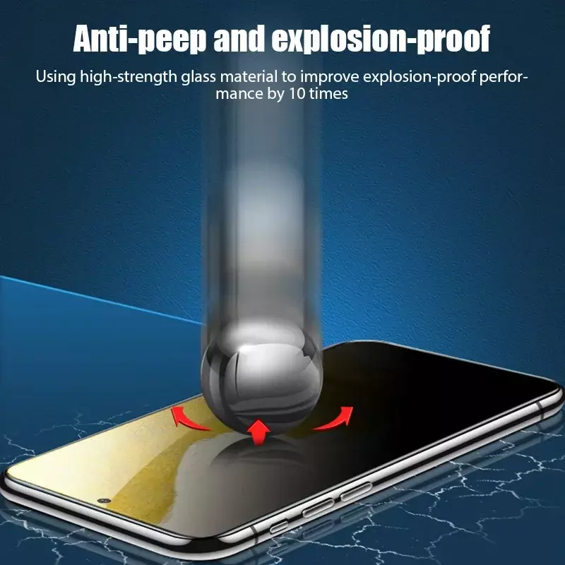 3PCS Privacy Glass for Samsung A12 A71 A52 A50 A31 A70 A51 A72 Anti-spy Screen Protector for Samsung A13 A23 A32 A33 A22 A53 5G
