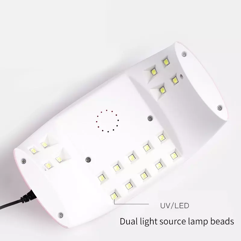 18 LEDS Lights suszarka do paznokci lampa UV utwardzania żelowy lakier do paznokci zawód lampa lakiernicza czujnik automatyczny narzędzie do Manicure