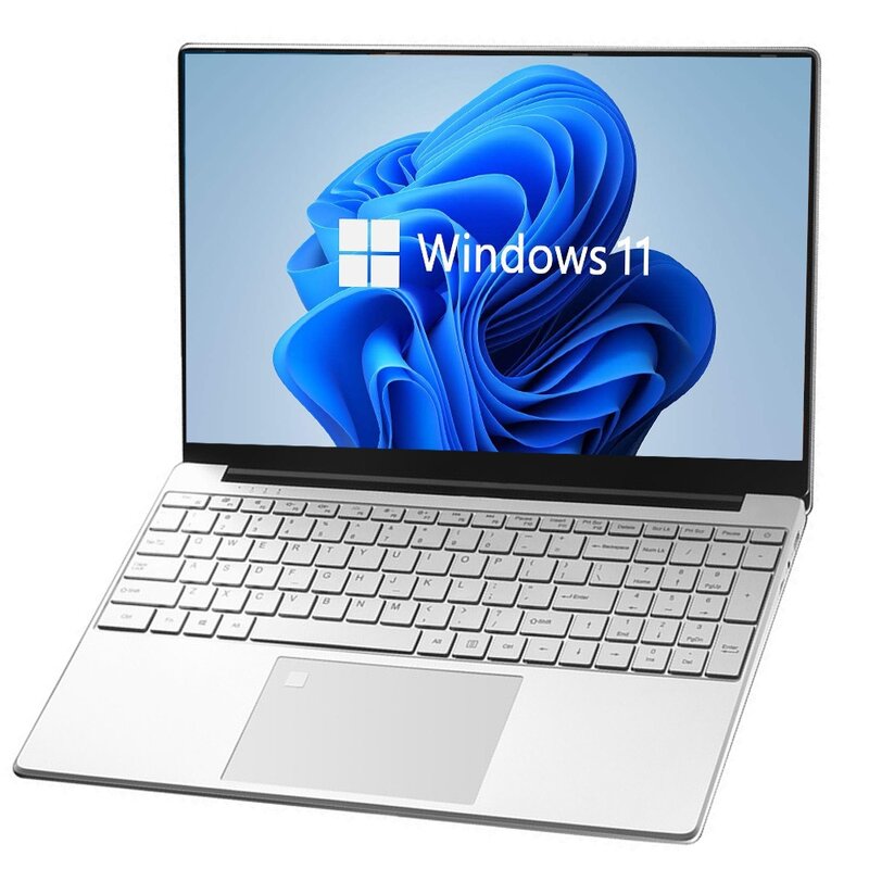 CARBAYTA Laptop 15.6 Cal ekran IPS 16GB RAM Intel Celeron N5095 Business Netbook Windows 10 11 Pro notatnik biurowy do gier Pc
