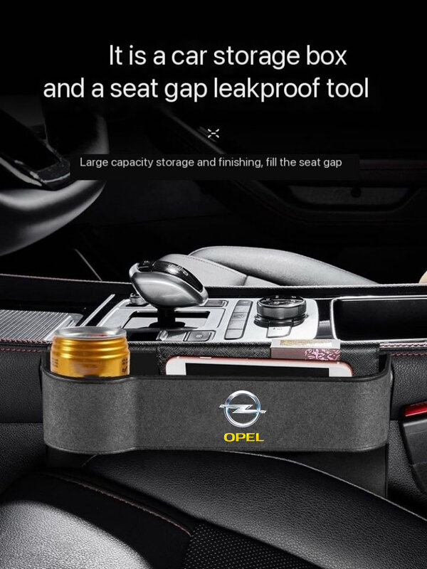 Seggiolino Auto fessure fessure scatola di immagazzinaggio sedile Organizer Gap fessura supporto di riempimento per Opel Astra Corsa Vectra Insignia Me accessori Auto