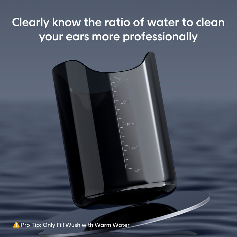 전기 귀 청소기 키트, 4 가지 압력 모드, 귀 왁스 제거, 건강 관리, 물 관개, 성인 및 어린이용 귀 세척기