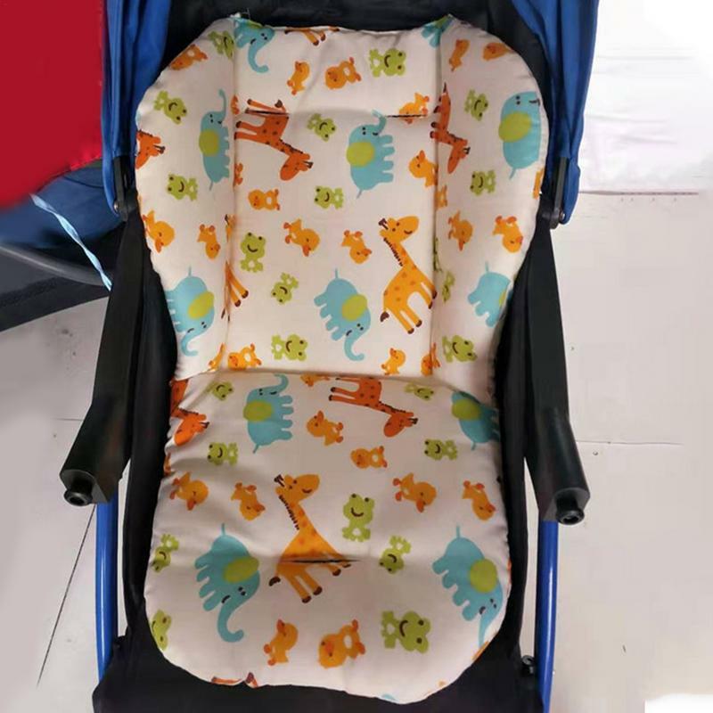 Хлопковая дышащая подушка для детских колясок, подкладка для детской коляски