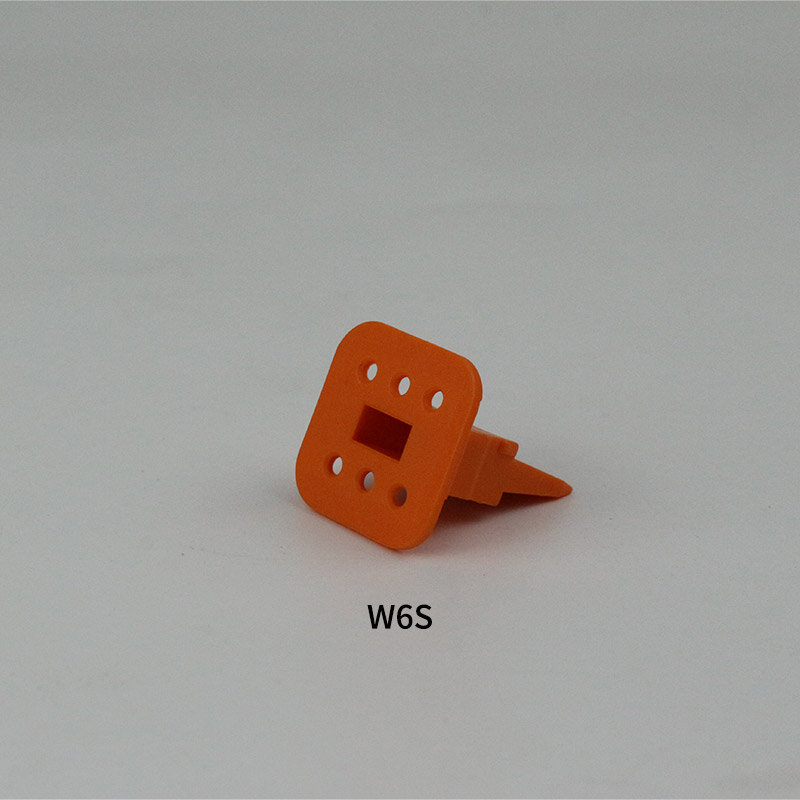 DEUTSCH-conector impermeable, 6 agujeros, gris, Original y genuino, DT06-6S