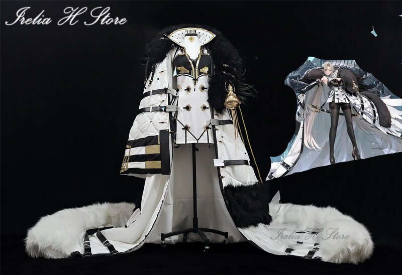 Irelia H Store Custom size made SN Kronshtadt from Azur Lane Cosplay Kronshtadt Cosplay Costume for women Game cape