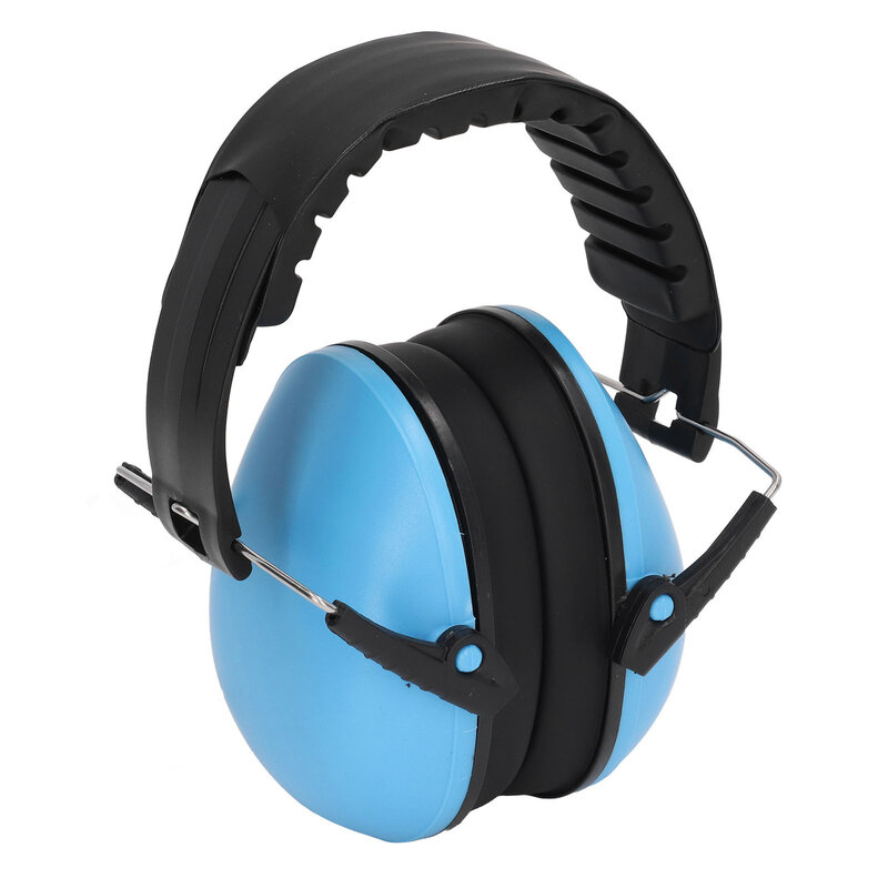 사격 방음 귀마개 귀 보호 귀마개, NRR 21DB 산업용 소음 감소 헤드폰, 작업 사격용 파란색