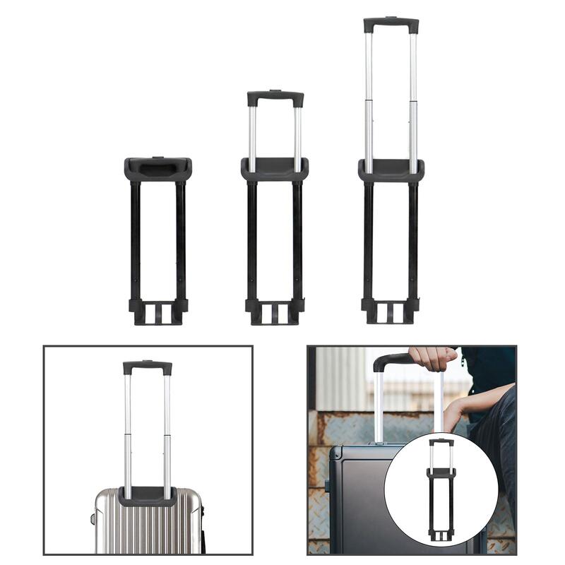 Travel Luggage Pull Rod Spare Easy to Install Suitcase Telescopic Handle for Cart Wheeled Cart Picnic Shopping Carrying Case