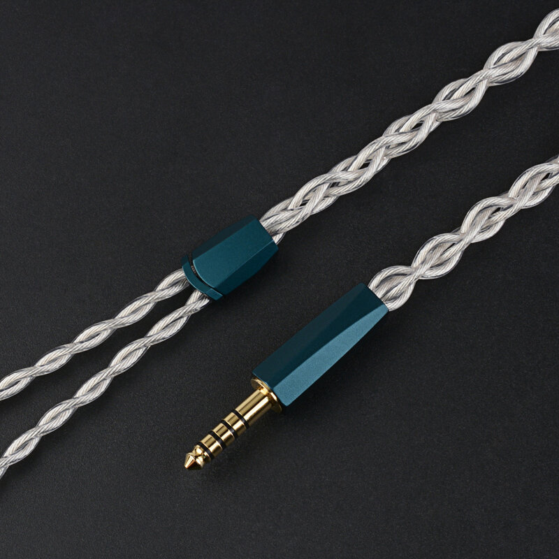 NiceHCK-Cable de aleación de cuaternario FourMix para auriculares, Cable de actualización 3,5/2,5/4,4 MMCX/0,78/N5005 Pin para IEM Youth M5 S12 Olina