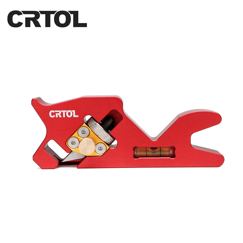 CRTOL – raboteuse d'angle manuelle pour le travail du bois, filetage biseauté à 45 degrés, chanfreinage et coupe à 1/4 ° avec tête de coupe
