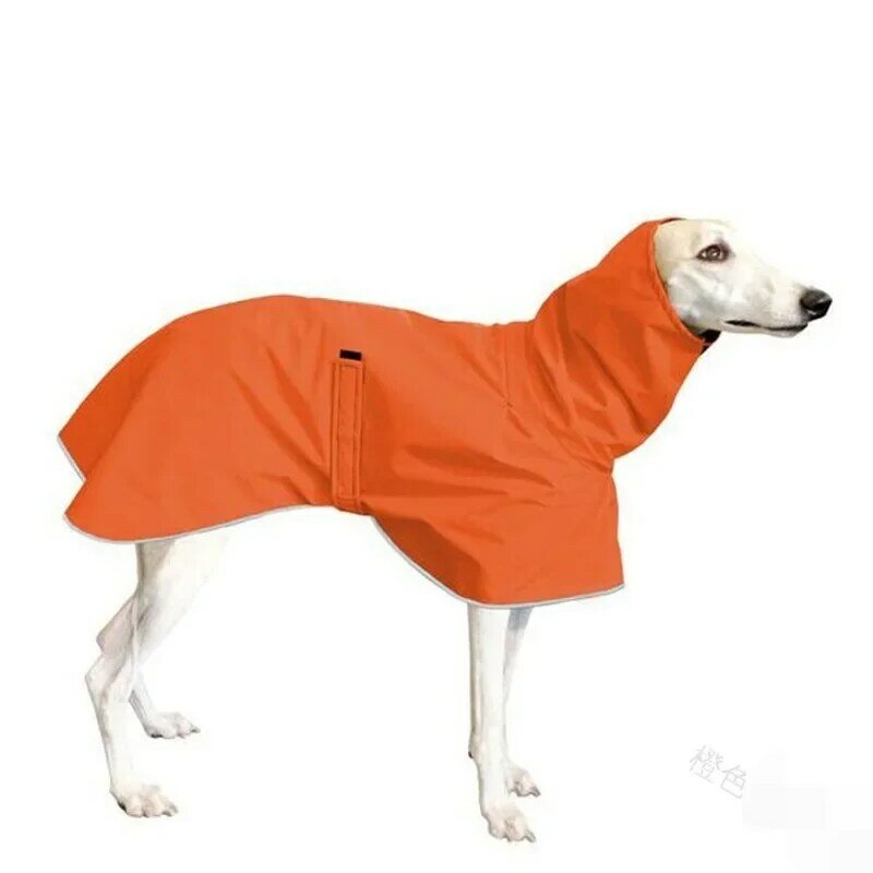 Dog Warm Jacket Waterproof Whippet Coat Winter Adjustable Greyhound Clothes Winter Warm Fleece Clothes Italian Greyhound Clothes
