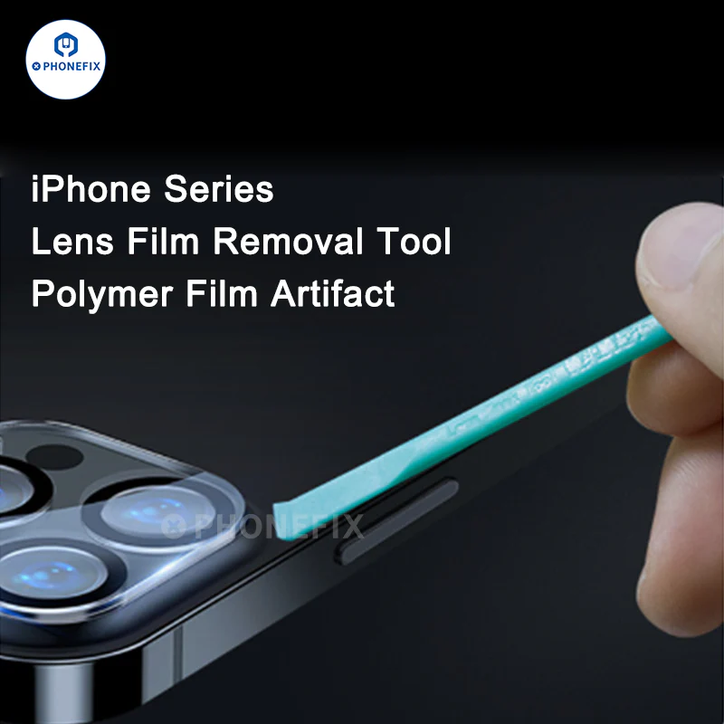 5 sztuk/zestaw narzędzia do demontażu łomu do aparatu iPhone Tablet obiektyw folia ochronna narzędzie do usuwania folii polimerowej artefakt