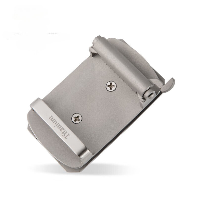 Sabuk nirkabel otomatis untuk pria, ikat pinggang gesper Internal tanpa gigi, logam Titanium ultra-ringan kompatibel dengan sabuk tanpa gigi 35/35mm