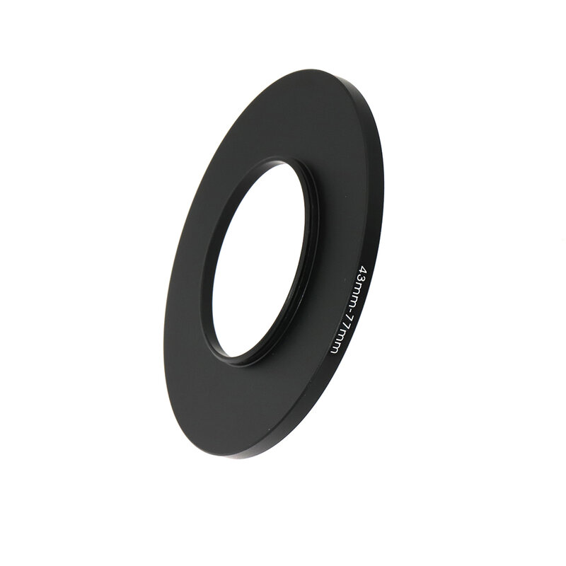 Anello adattatore filtro anello Step Up metallo universale 43-67mm 43-72mm 43-77mm 43-82mm per UV ND CPL ecc.