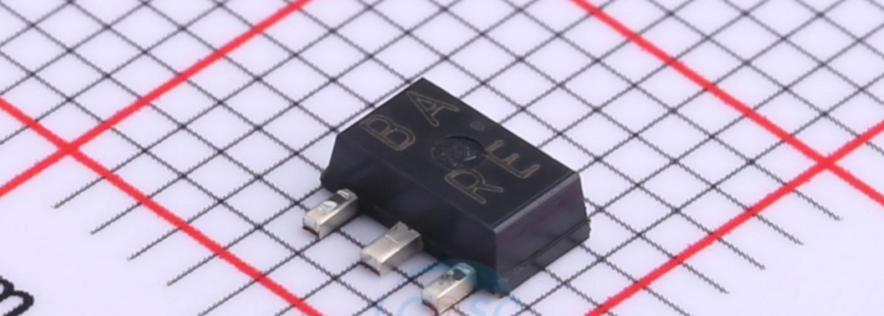 Transistor PNP (BJT), Barra BAQ SOT-89, 32V, 1A, 2SB1132FD5T100R, 50 unidades por lote