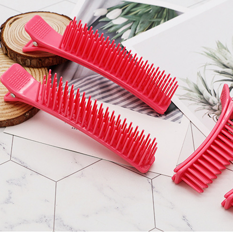 Plastic Layered Hair Clip Bang Sectioning Clips 2Pcs Multi-Purpose Hair Styling Clamps