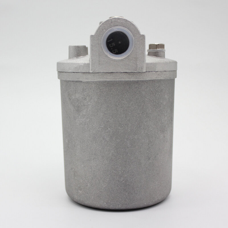 Oil filter for oil burner Aluminum Cup 1/2" 3/8"  Diesel Fuel Filter for Boiler 120L/H