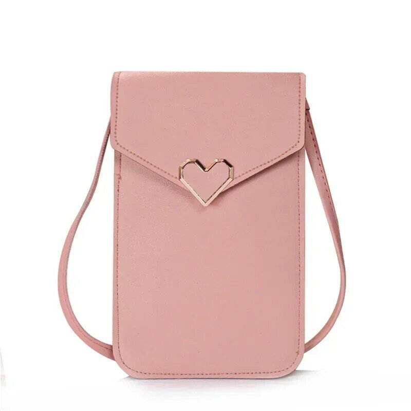 TOUB042 Fashion Ladies Small Crossbody Messenger Bags Touch Screen borsa per cellulare portafoglio a tracolla da donna