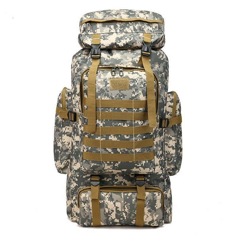 Уличный камуфляжный рюкзак для мужчин, Большой Вместительный водонепроницаемый уличный военный рюкзак, дорожный рюкзак для мужчин, походная сумка