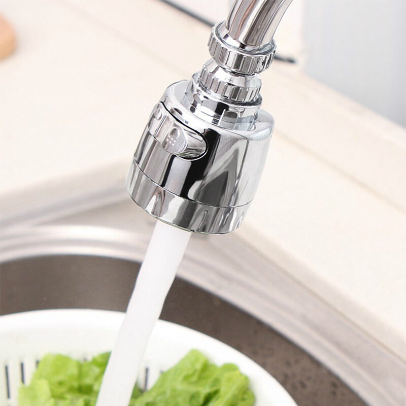 Água Saving Kitchen Faucet Extender, alta pressão, à prova de respingos bocal, Tap adaptador, pia filtro pulverizador, 2 modos