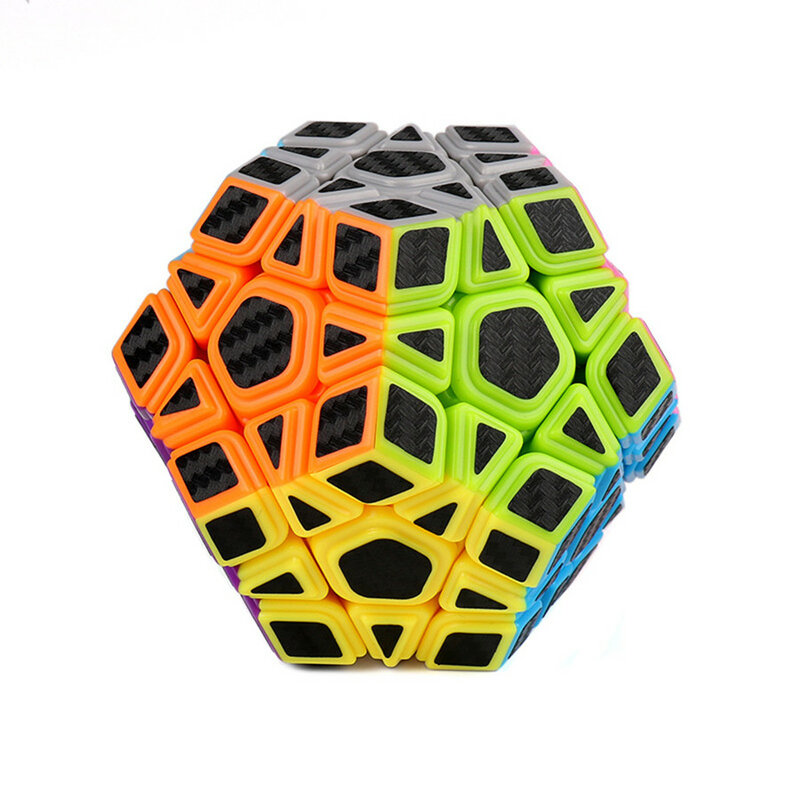Moyu Meilong-Cube magique professionnel pour enfants, autocollant en fibre de carbone, cube de vitesse, puzzle carré, jouets pour enfants, 3x3x3, 4x4x4