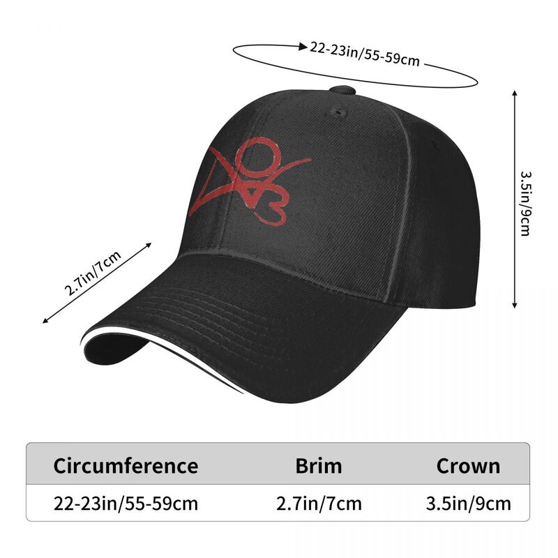 Nuovo ao3 logo berretto da Baseball cappelli occidentali cappello da camionista cappello da sole per bambini berretti sportivi berretto da uomo donna