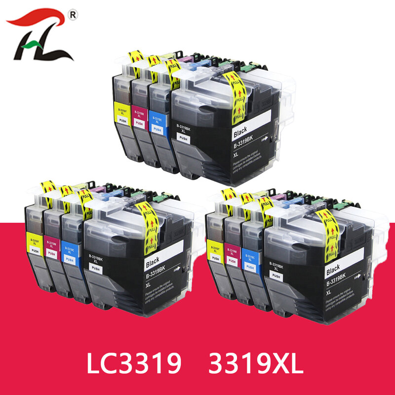 LC3319 LC3319XL 3319XL kompatybilny wkład z atramentem dla brata MFC-J6730DW J6930DW J5330DW J5730DW J6530DW drukarka