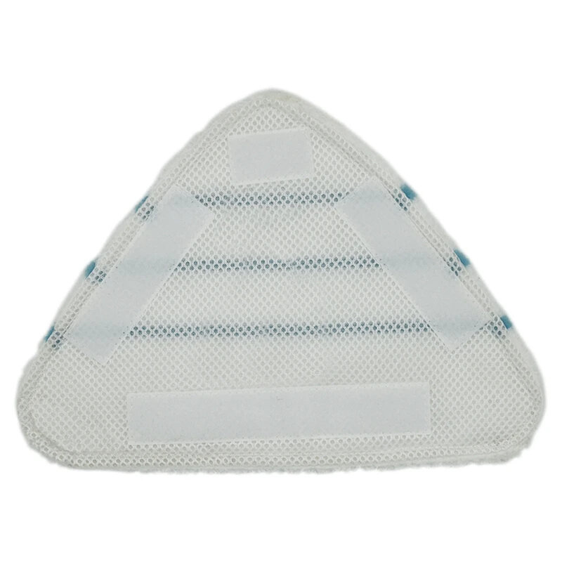 Almohadillas de repuesto para mopa de vapor, accesorio triangular lavable para limpieza de suelo, microfibra