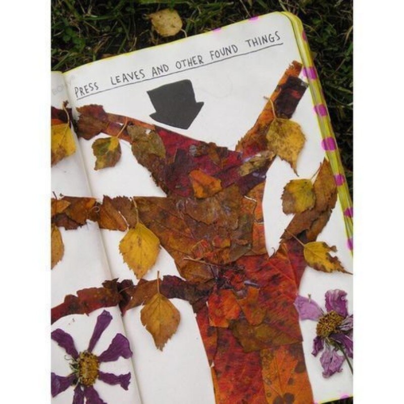 Wreck jurnal ini di mana saja oleh Keri Smith buku mewarnai kreatif untuk orang dewasa meringankan stres Rahasia taman buku mewarnai seni
