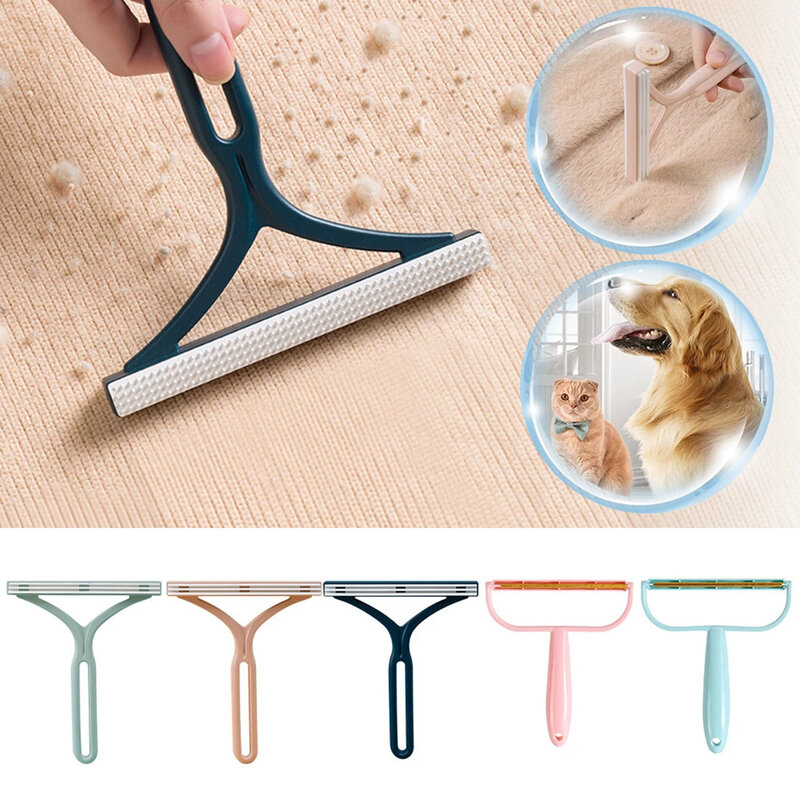 Silicone Double Sided Pet Hair Remover Lint Remover Clean Tool Shaver Sweater Cleaner Fabric Shaver Scraper For Clothes Carpet