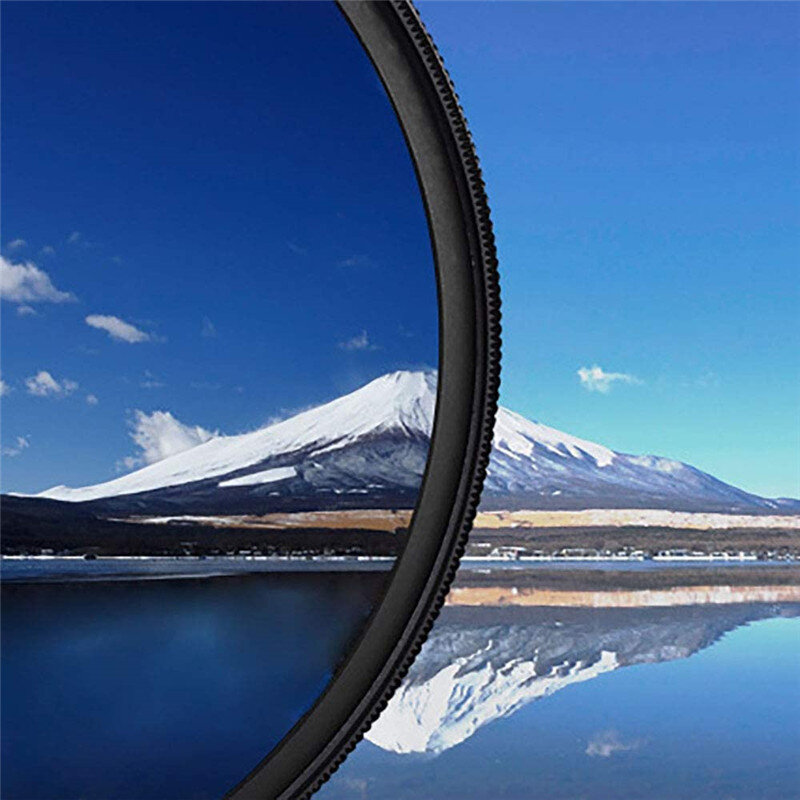Okrągły filtr polaryzacyjny CPL 37 39 40.5 43 46 49 52 55 58 62 67 72 77 mm dla Nikon Canon Sony Fujifim Olympus obiektyw aparatu
