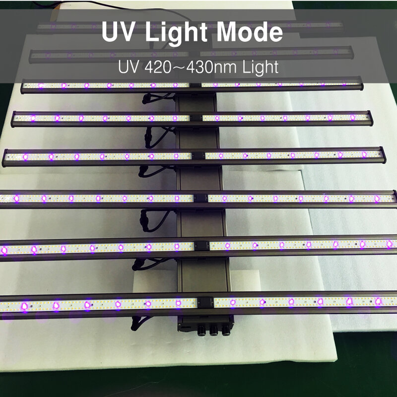 Samsung LM301B Quantum Tech lampu tumbuh Led DIY dapat diredupkan spektrum penuh campuran UV IR untuk hidroponik sayuran dan bunga, grosir pabrik