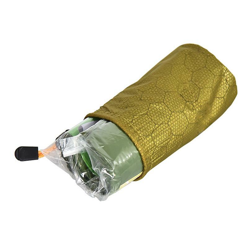 Bivy Bag Sleeping Bags For Survival Portable Thick Ultralight Sturdy Survival Sleeping Bag Waterproof For Hiking Camping Outdoor