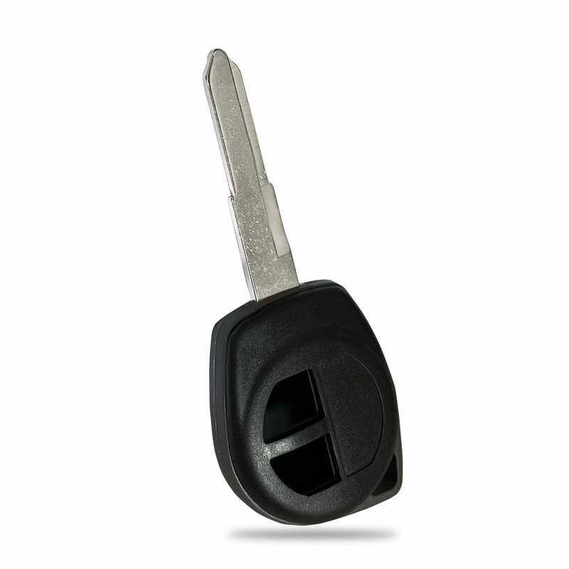 XNRKEY 2 tombol cangkang kunci mobil jarak jauh untuk Suzuki Swift Vitara SX4 Alto Jimny penutup casing kunci HU133R/SZ11R/TOY43 bantalan tombol bilah