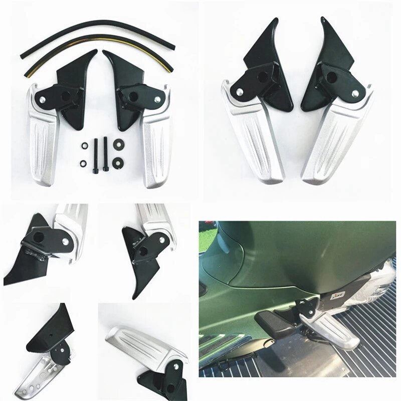 Motorcycle Folding Pedals Motorcycle Modified Foot Pedals For Piaggio Vespa Spring Primavera LX LXV 150 125
