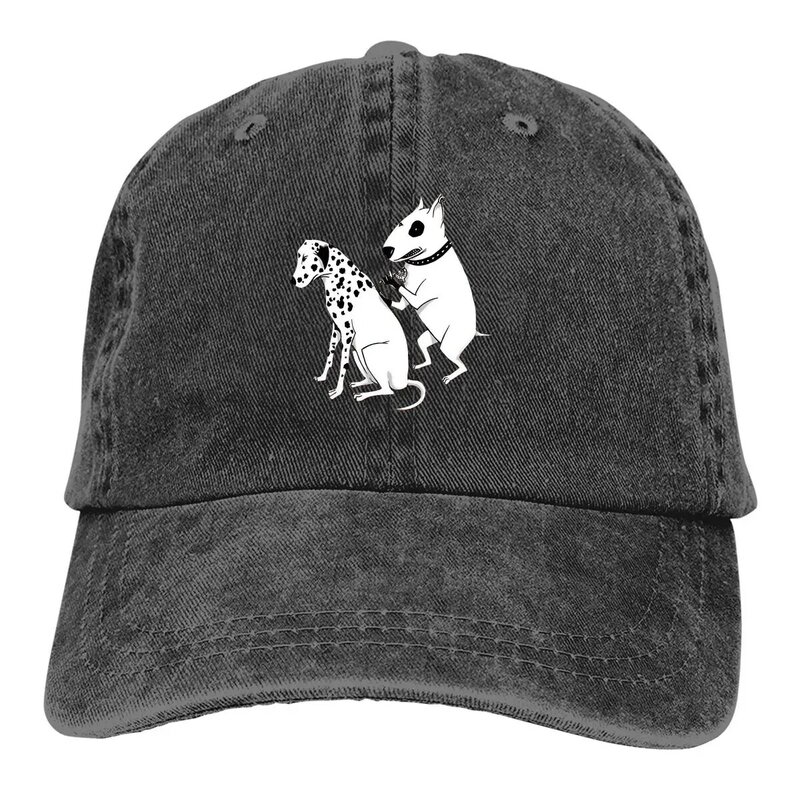 Cappello Multicolor per cani berretto da donna con visiera berretto da donna con visiera personalizzata dalmata con tatuaggio di Pittbul