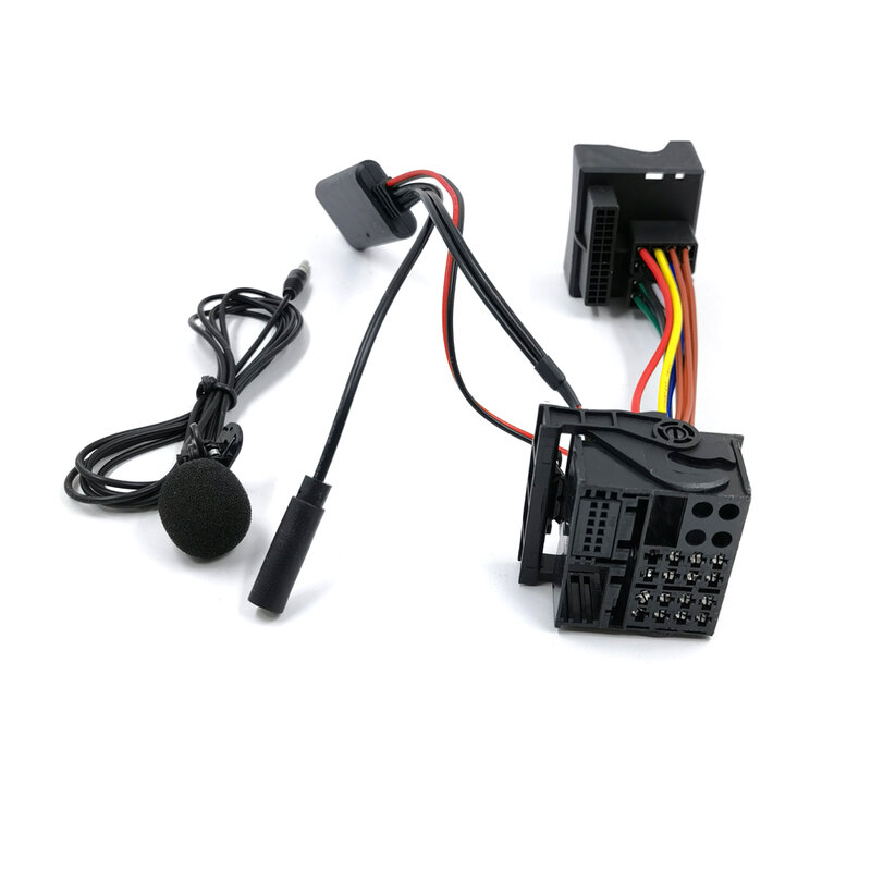 Biurlink-Cable de Audio estéreo con Bluetooth, adaptador de arnés de manos libres para llamadas telefónicas, 150CM, 6000CD, para Ford Mondeo Focus, 6000