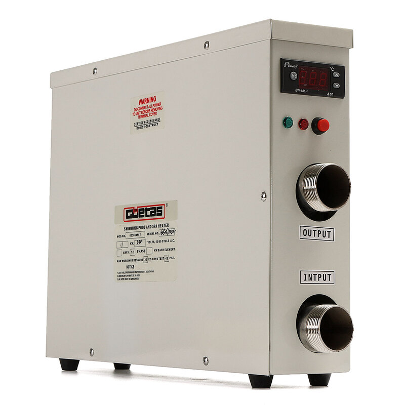 Termostato de calentador de agua Digital eléctrico, 220V, 11KW, para piscina, SPA, bañera de hidromasaje, baño, calefacción de agua