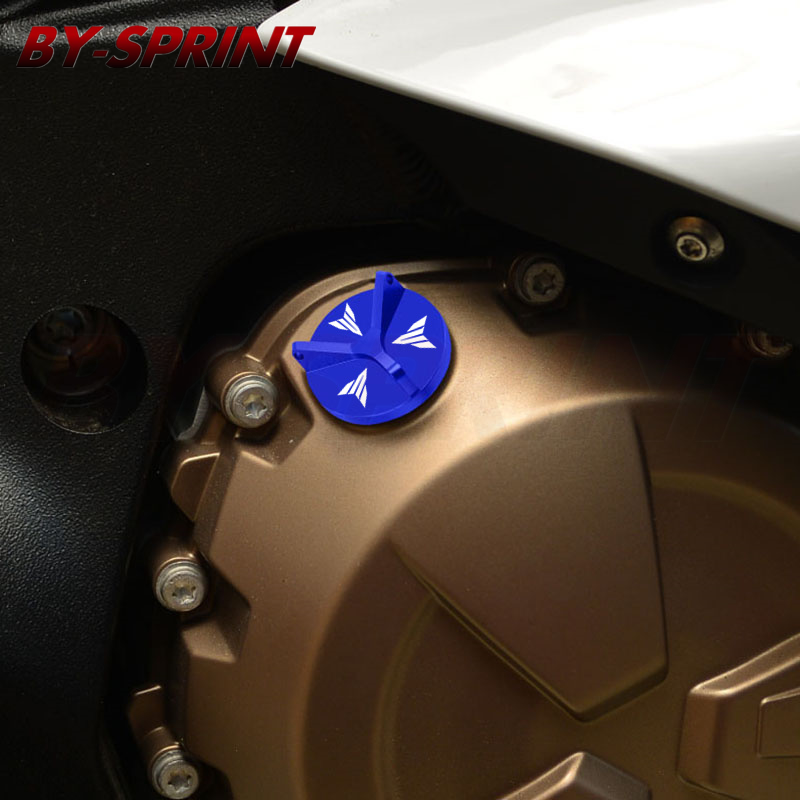 Tapón de llenado de aceite de motor de motocicleta, tapa de tapón, accesorios de tornillo para Yamaha MT10, FZ-10, 2015-2020, 2019, 2018, 2017, 2016,