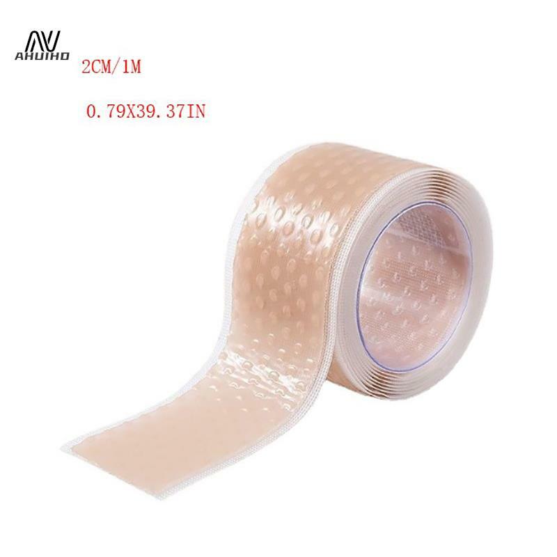 2x100cm Gel Heel Protector Foot Patches Adhesive Blister Pads Heel Liner Shoes Stickers Pain Relief Plaster Foot Care Cushion