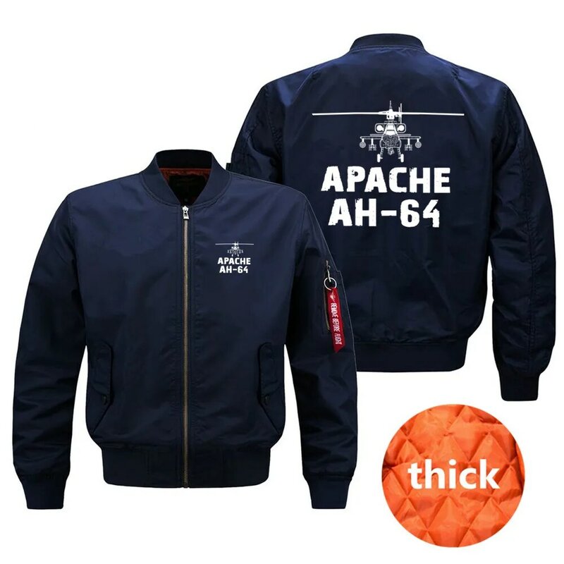 Apache Ah-64 Vlieger Piloten Ma1 Bomberjacks Voor Heren Lente Herfst Winter Man Jassen