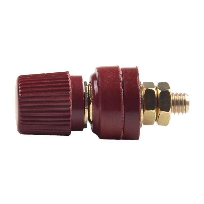 1 Pair Binding Post M6 Thread 333 Type Brass Binding Post For Welding Machines High Current Binding Post Durable And Practical