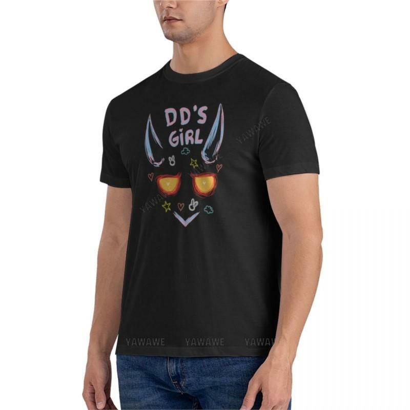 Men T-shirt DD Scribbles Girl Classic T-Shirt mens graphic t-shirts funny Short t-shirt Cotton t shirts man