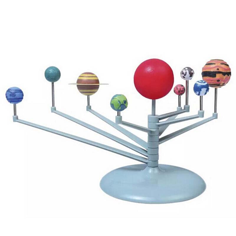 Kit de modelo de planetario del Sistema Solar para niños, proyecto de ciencia astronómica, regalo de bricolaje, venta mundial, nuevo